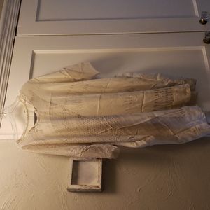 Light and beautiful silk shirtdress